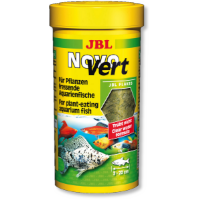 JBL NovoVert  מזון דפים צמחי לדגי מים מתוקים ושרימפס