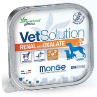 מזון רפואי לכלבים שימור מונג' רנל אוקסלט monge RENAL