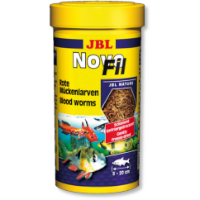 JBL  NovoFil מזון משלים תולעי דם אדומות לדגי אקווריום 