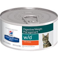 מזון רפואי לחתולים שימורי הילס W/D