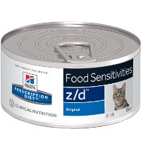מזון רפואי לחתולים שימורי הילס z/d