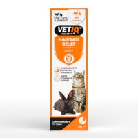 משחה למניעת כדורי שיער לחתולים וארנבים VETIQ HAIRBALL