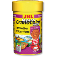 JBL NovoGranoColor Mini  מזון גרגירים קטנים לשימור וחיזוק הצבע לדגים טרופיים