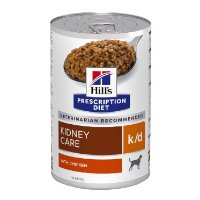 מזון רפואי לכלבים שימורי הילס k/d