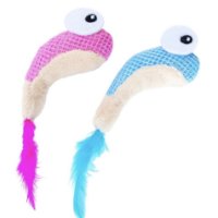 צעצוע זוג בובות חתול דנטליות בצורת שרימפס CATSTAGES