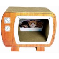 משטח גירוד ורביצה מדליק בצורת טלויזיה