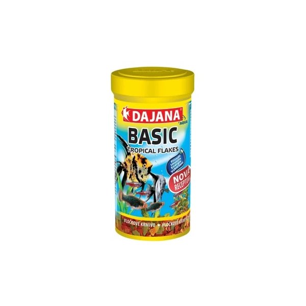 DAJANA BASIC TROPICAL FLAKES מזון דפים לדגי נוי באנר