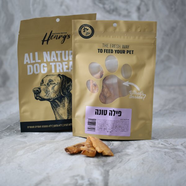 הנריס חטיף פילה טונה רך באנר
