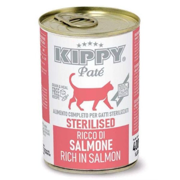 קיפי KIPPY שימור פטה לחתול סלמון באנר