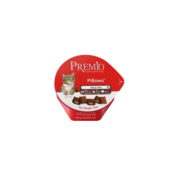 פרמיו חטיף כריות מיקס בשרים ברווז בקר והודו באנר