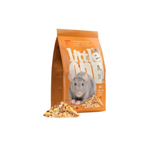 ליטל וואן מזון מלא לחולדות little one  באנר