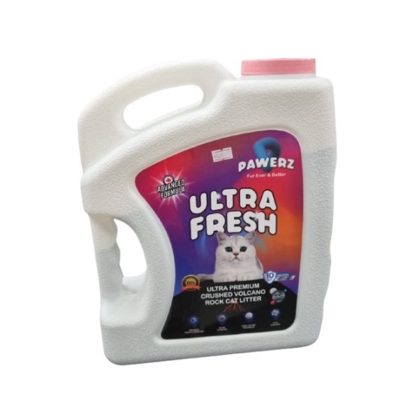 חול PAWERZ ULTRA FRESH מתגבש ומנטרל ריחות מתקדם עם פחם פעיל  באנר