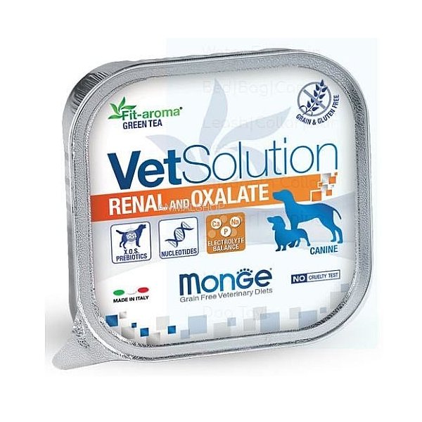 מזון רפואי לכלבים שימור מונג' רנל אוקסלט monge RENAL באנר