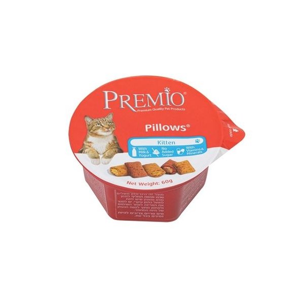 פרמיו חטיף כריות לגורי חתולים עוף באנר