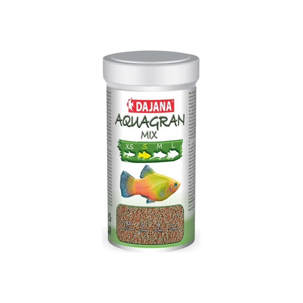 DAJANA Aqua Gran Mix S  מזון גרגירים לדגי נוי  באנר