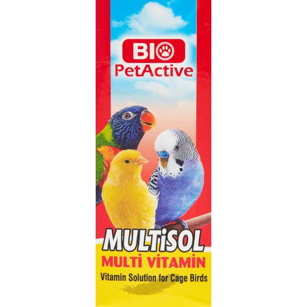 ביו פטאקטיב מולטי ויטמין לציפורים  באנר