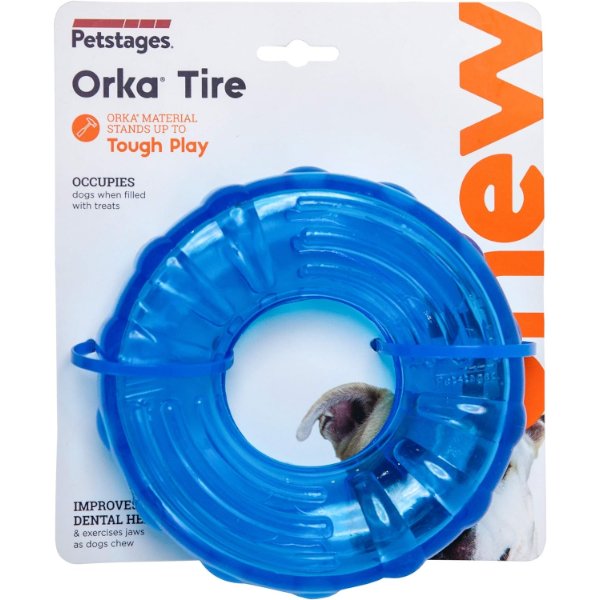 צעצוע אורקה טאייר Petstages Orka Tire  באנר