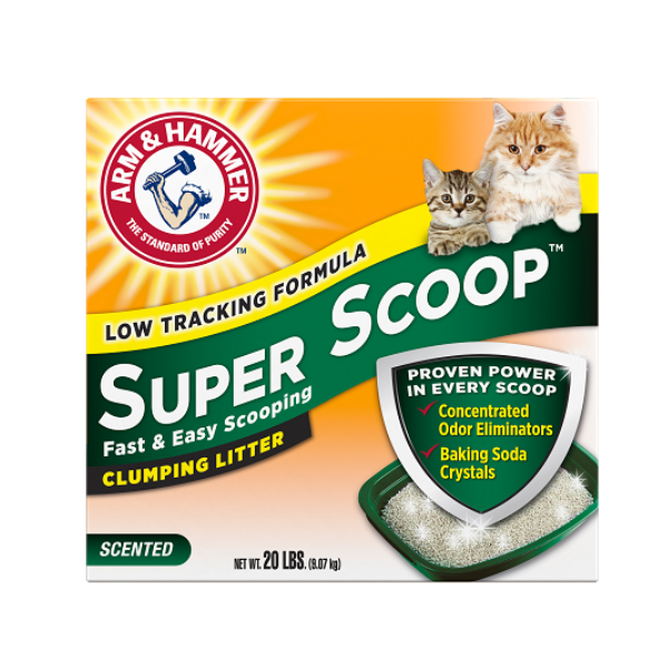 חול Arm&Hammer מתגבש בניחוח רענן ומניעת עקבות באנר