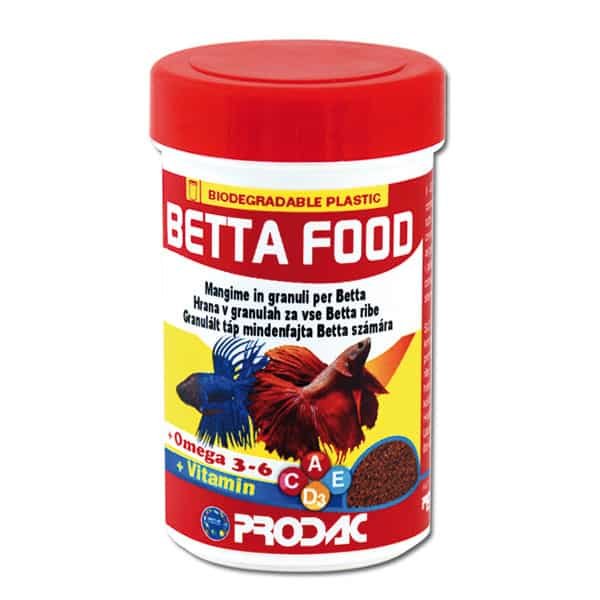 BETTA FOOD PRODAC מזון לדגי קרב  באנר