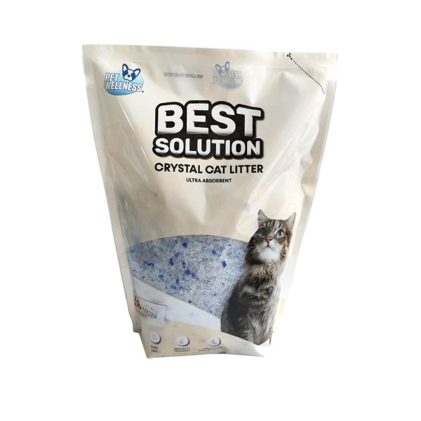 חול קריסטל לחתול באנר