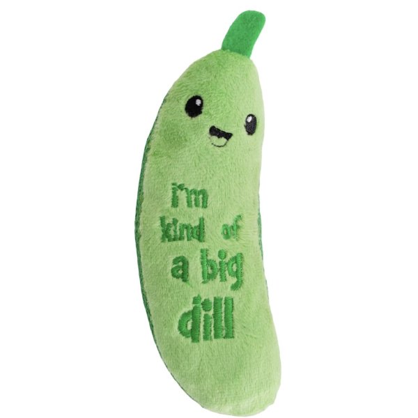 צעצוע בובת חתול דנטלית בצורת מלפפון חמוץ CATSTAGES באנר