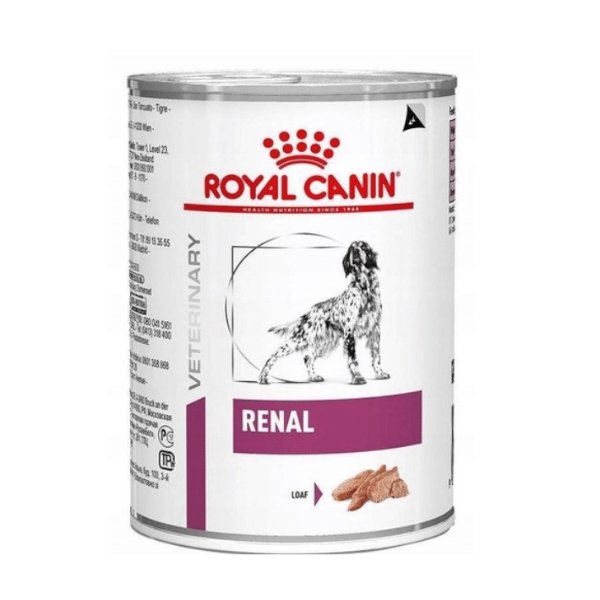 שימורי  מזון רפואי לכלבים רויאל קנין רנל באנר